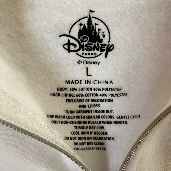 Ink & Paint Collection Full Zip Hoodie Sweatshirt - Disney Parks - Picture 12 of 14